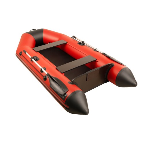 Лодка ПВХ АКВА 2800 Красный - чёрный