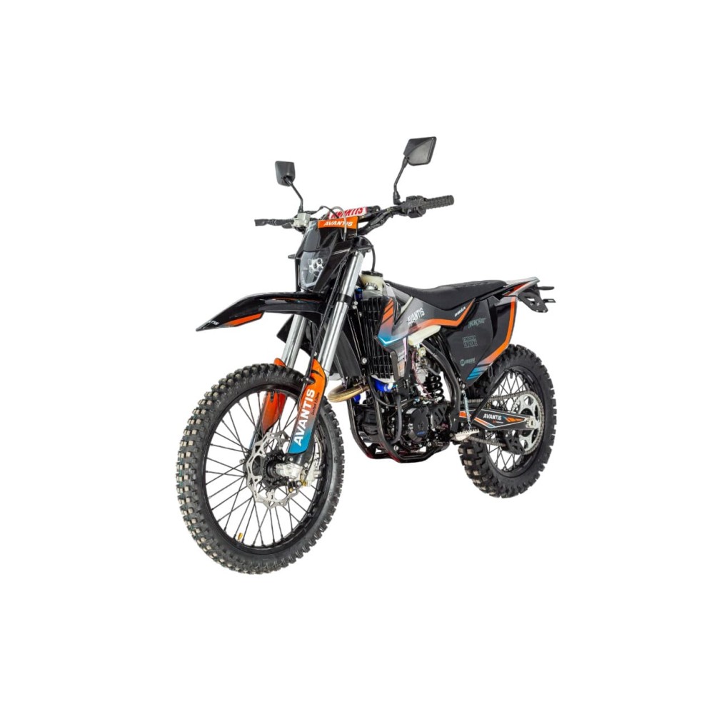 Мотоцикл кроссовый эндуро AVANTIS A7 NEW DOHC KKE (2022) ПТС