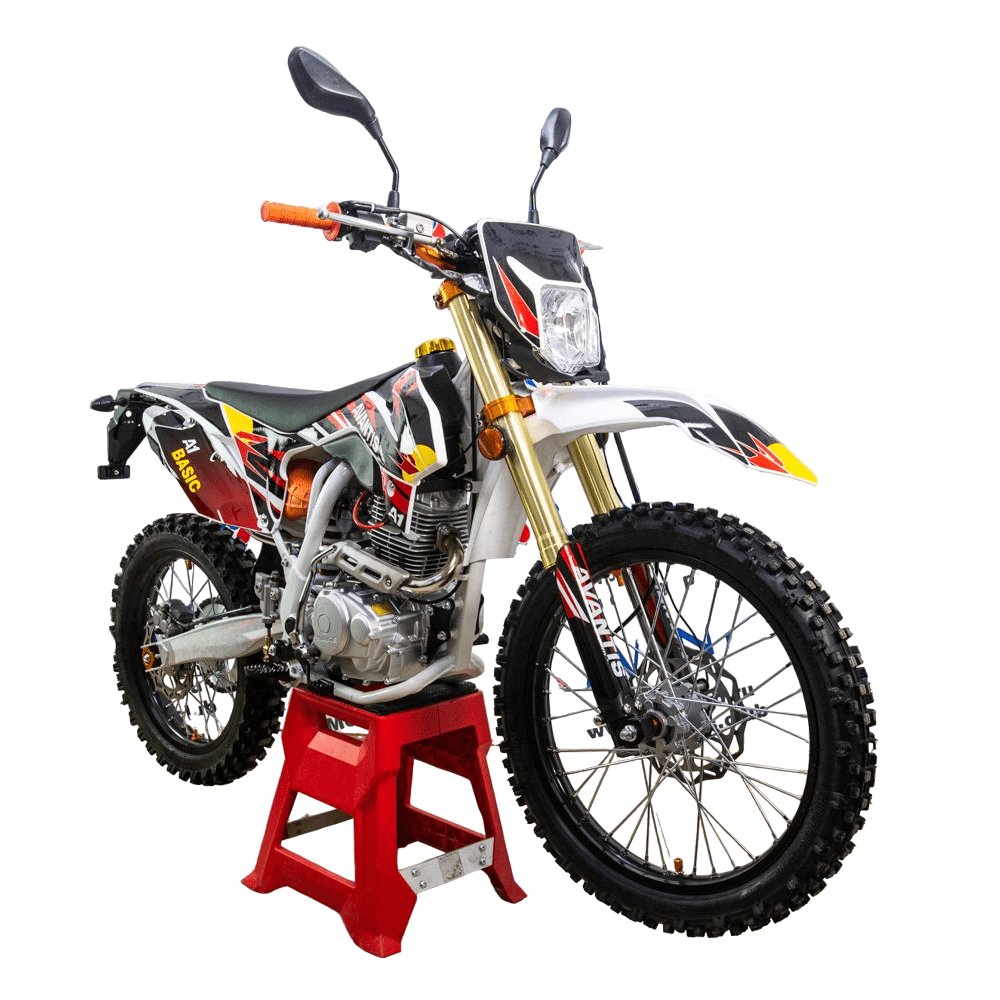 Мотоцикл кроссовый эндуро AVANTIS A2 Basic (166FMM) ПТС