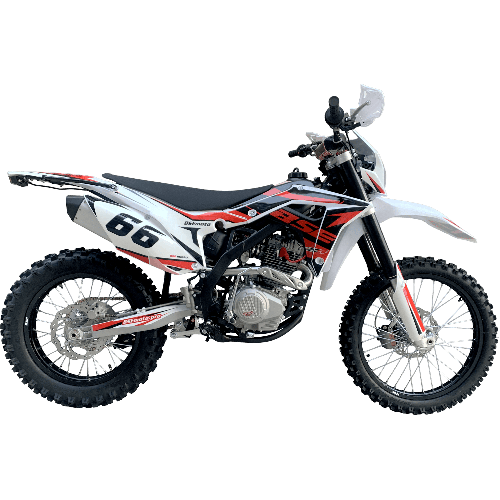 Мотоцикл кроссовый эндуро BSE Z4 Red 66