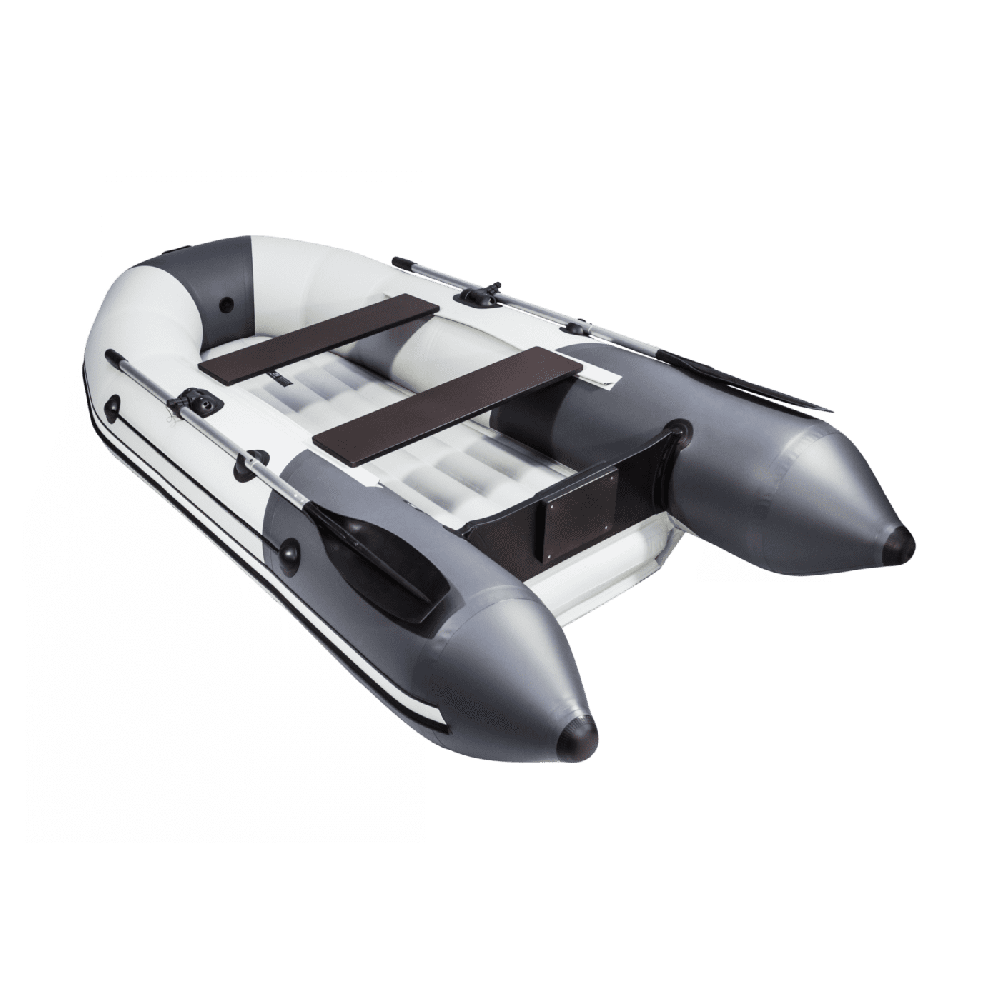 Лодка ПВХ ТАЙМЕНЬ NX 2800 НДНД Серый-графит