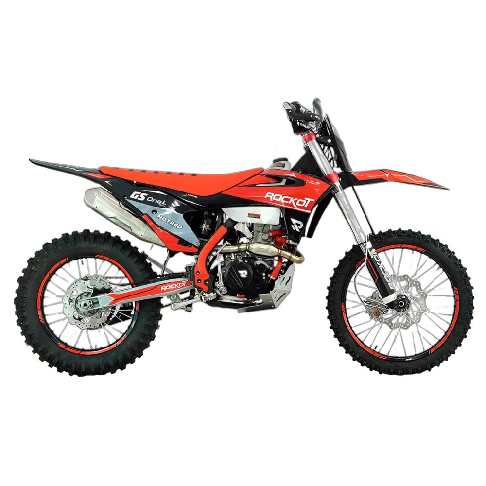 Мотоцикл эндуро ROCKOT GS1-L Hotred (300сс, 176МN, 21/18)