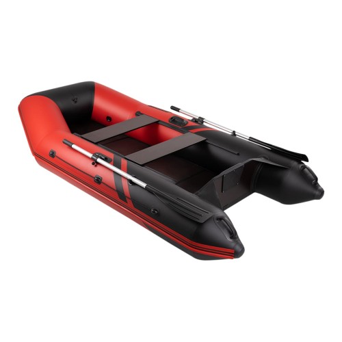 Лодка ПВХ БРОНЯ 280 СК Красный - чёрный