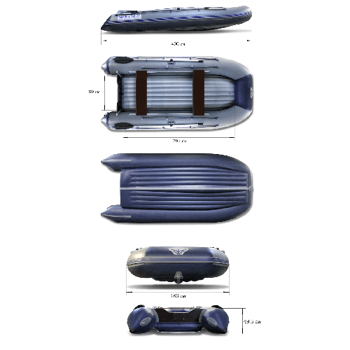 Лодка ПВХ ФЛАГМАН 400 U