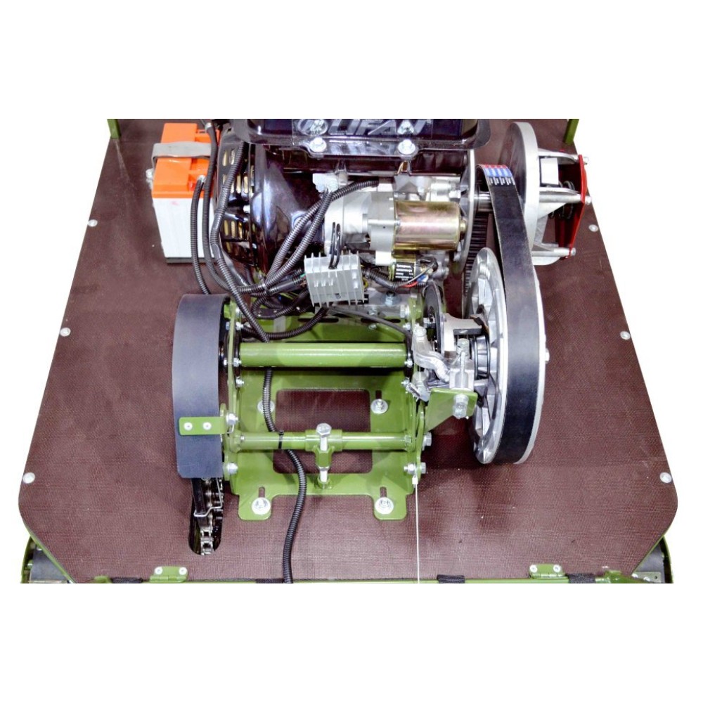 Мотобуксировщик KOIRA T20. РУЧНОЙ СТАРТЕР