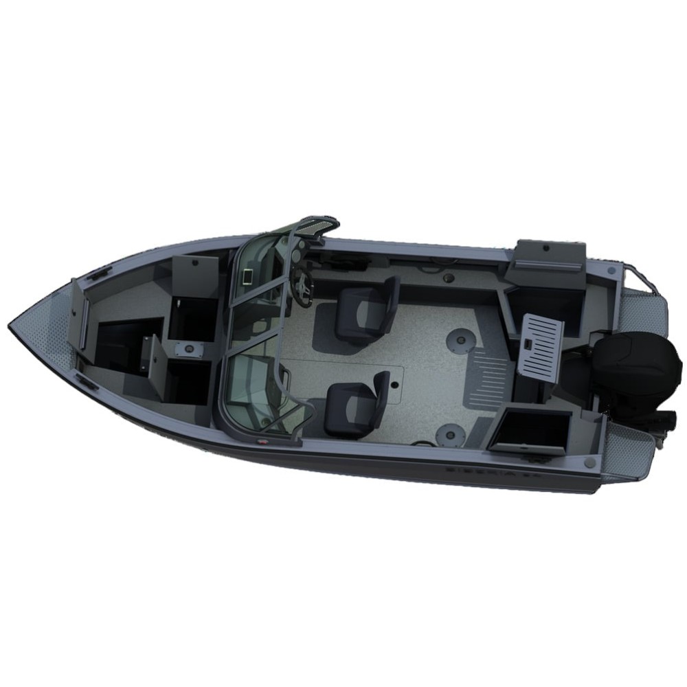 Катер-лодка алюминиевая SIBERIA S4 (one)