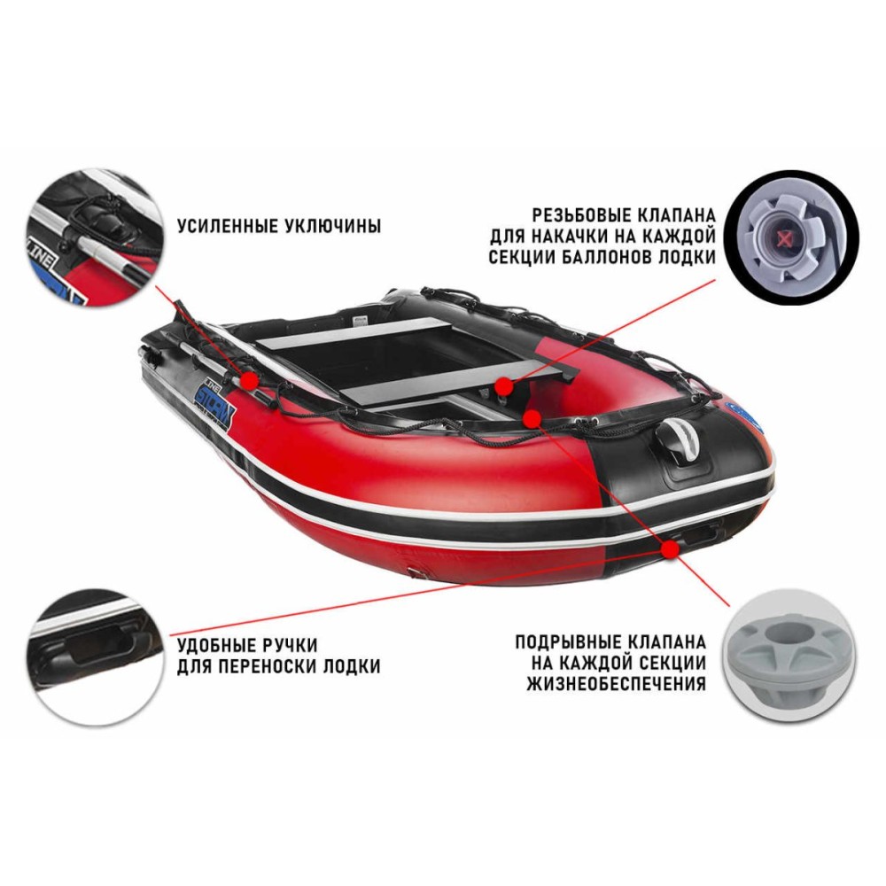 Лодка ПВХ STORMLINE Adventure Standard 240 (2024)