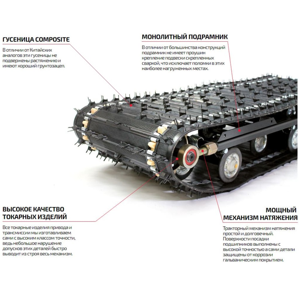 Мотобуксировщик НОРКА 500 Compact 17 л.с.