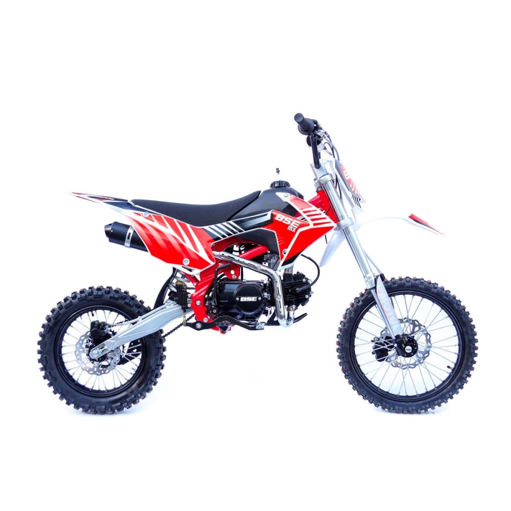 Мотоцикл BSE MX 125 17/14 (ZS) Racing Red PITBIKE