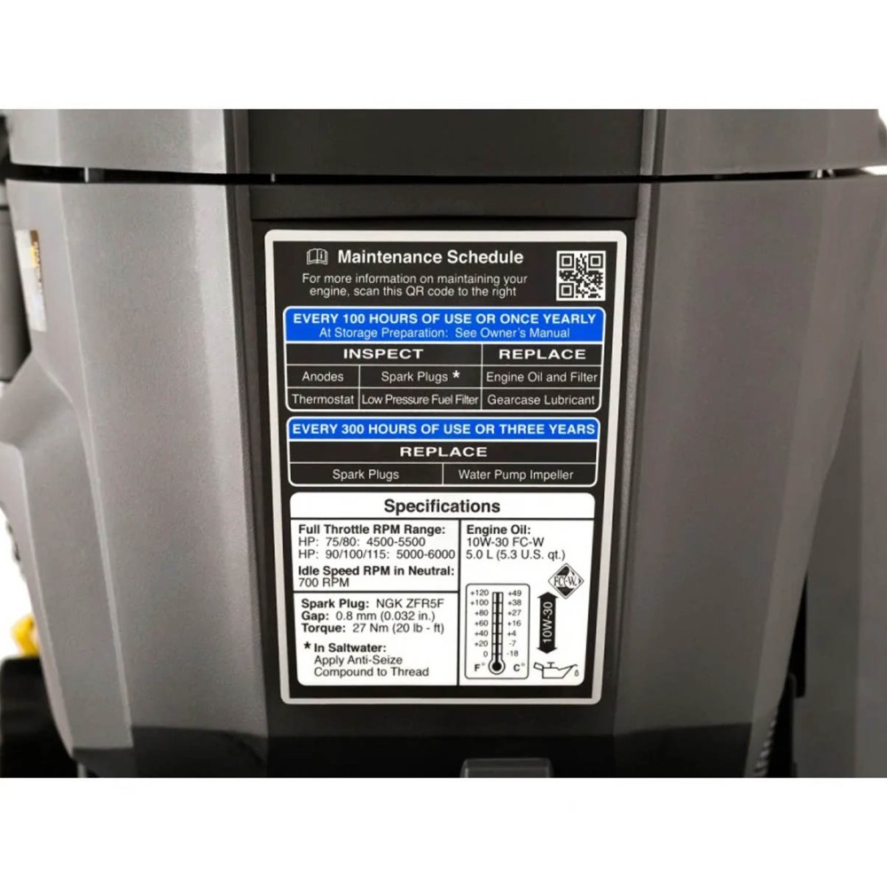 4х-тактный лодочный мотор MERCURY F80ELPT EFI