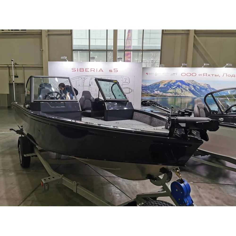 Катер-лодка алюминиевая SIBERIA S5 (mod 1)