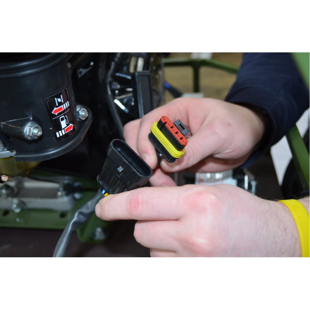 Мотобуксировщик KOIRA T20 ER PRO Электростартер, реверс - редуктор - задний ход