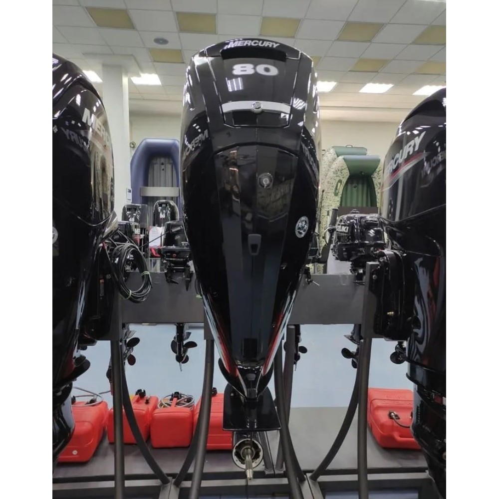 4х-тактный лодочный мотор MERCURY F80ELPT EFI Б/У