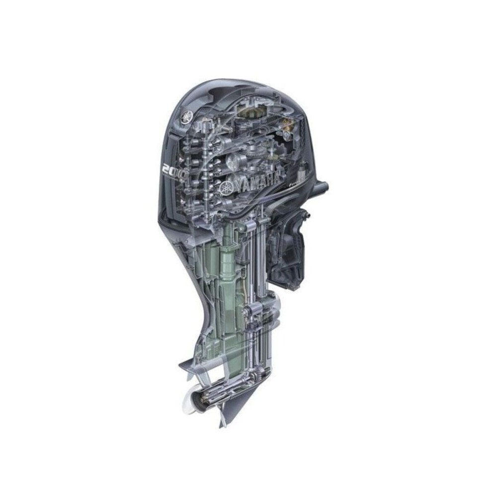 4х-тактный лодочный мотор YAMAHA FL200FETX