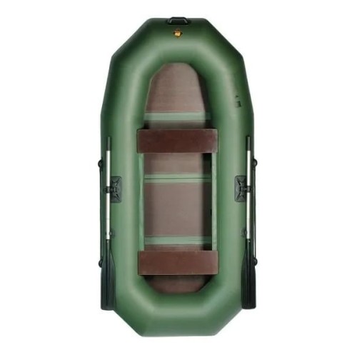 Гребная лодка ПВХ ТАЙМЕНЬ N-270 С (двухместная, слань-книжка)