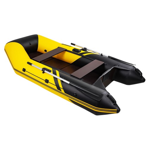Лодка ПВХ БРОНЯ 280 СК Жёлтый - чёрный