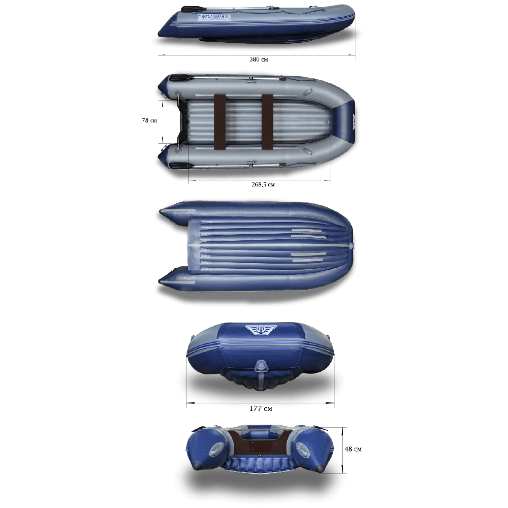 Лодка ПВХ ФЛАГМАН 380