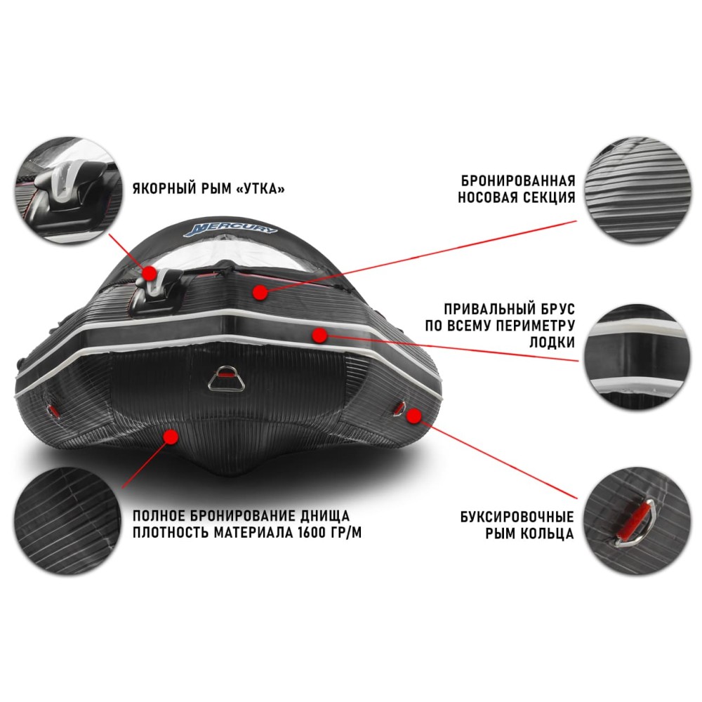 Лодка ПВХ STORMLINE Heavy Duty AL 430 (2024)