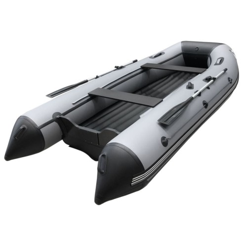 Лодка ПВХ ORCA 340 НДНД серый/черный