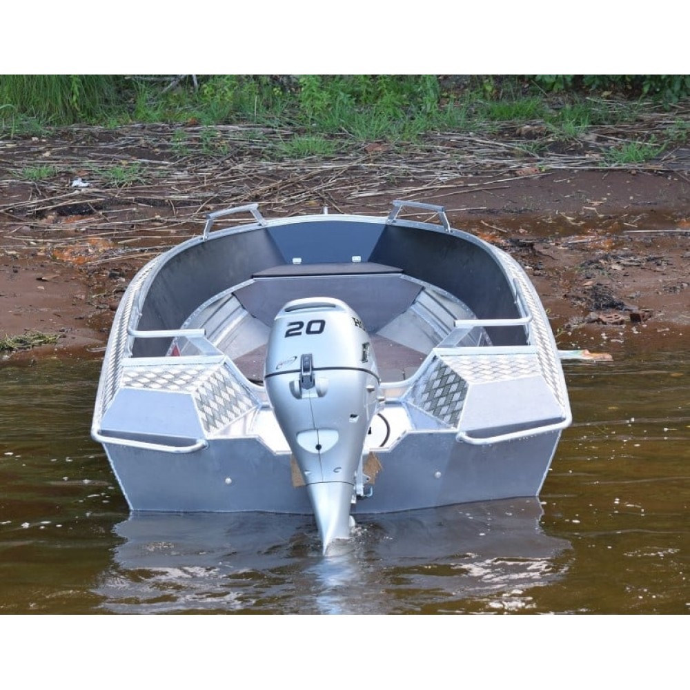 Алюминиевая лодка WELLBOAT-43-0