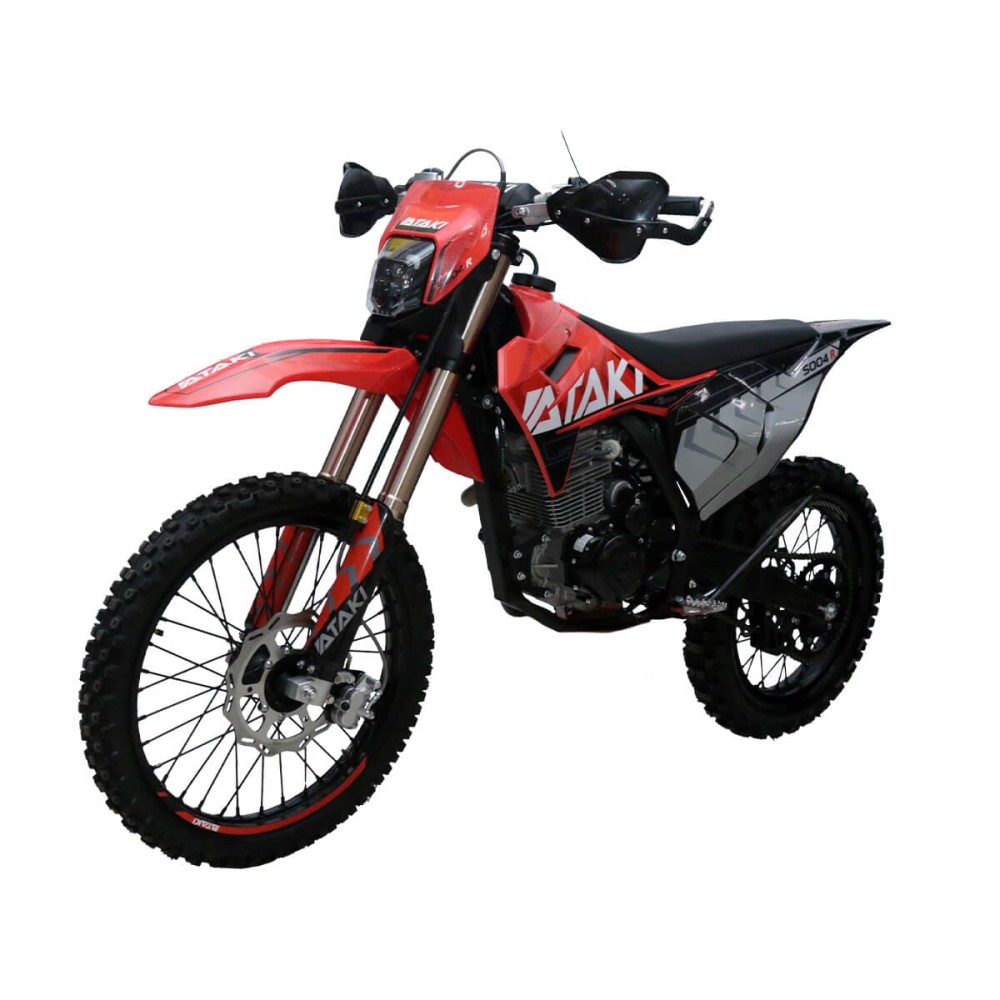 Мотоцикл кроссовый эндуро ATAKI S004-R 300 (4T PR300) 21/18 (2024 г.)