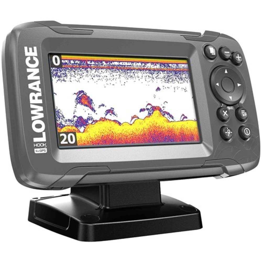 Эхолот Lowrance HOOK2-4x GPS Bullet Skimmer CE ROW