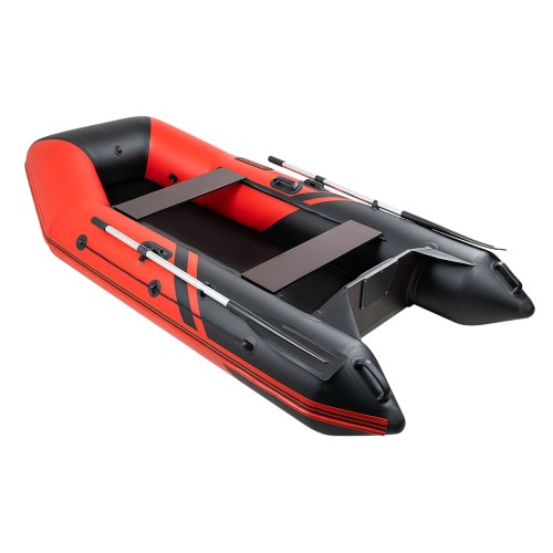 Лодка ПВХ БРОНЯ 280 Красный - чёрный