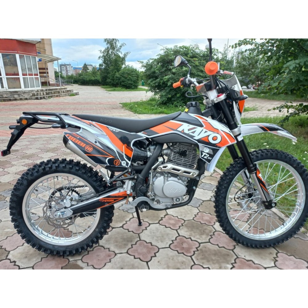 Мотоцикл кроссовый эндуро KAYO T2 250 Б/У