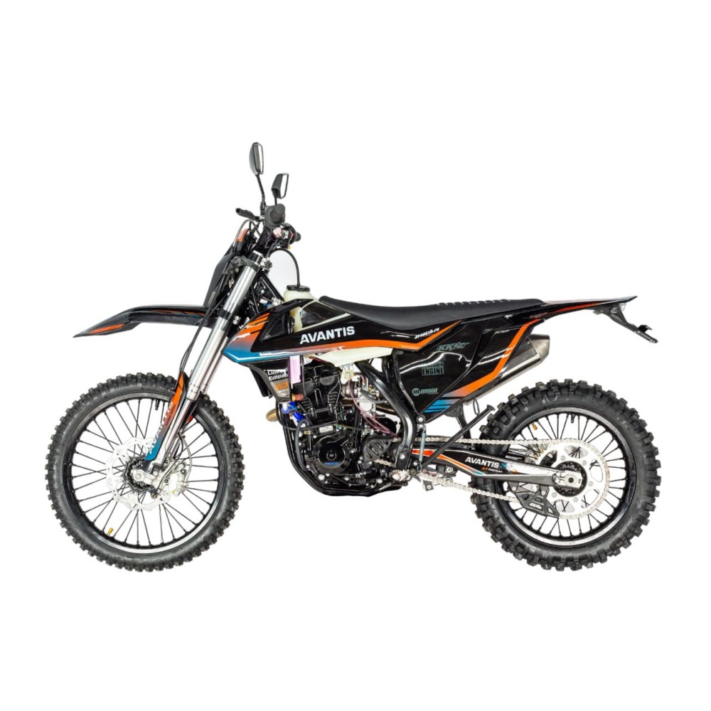 Мотоцикл кроссовый эндуро AVANTIS A7 NEW DOHC KKE (2022) ПТС