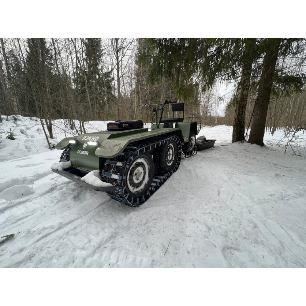 Мотобуксировщик POMOR X-6 20л.с