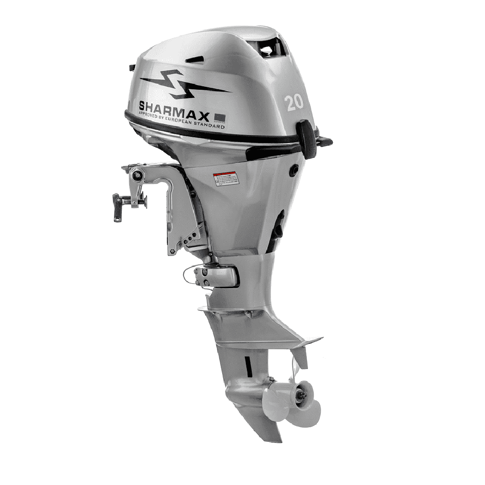 4х-тактный лодочный мотор SHARMAX SMF20HES (2024)
