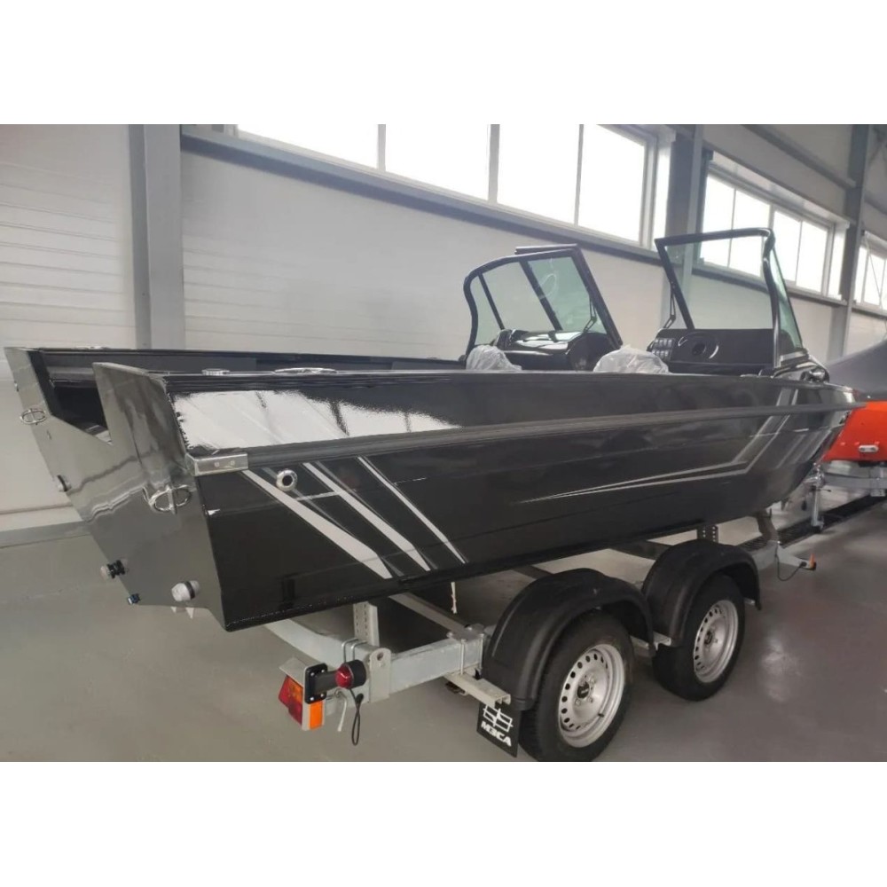 Катер-лодка алюминиевая ФЛ-55 Б/У