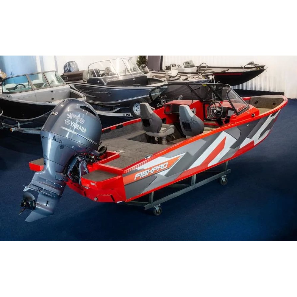 Катер-лодка алюминиевая Vboats FishPro X7 Б/У