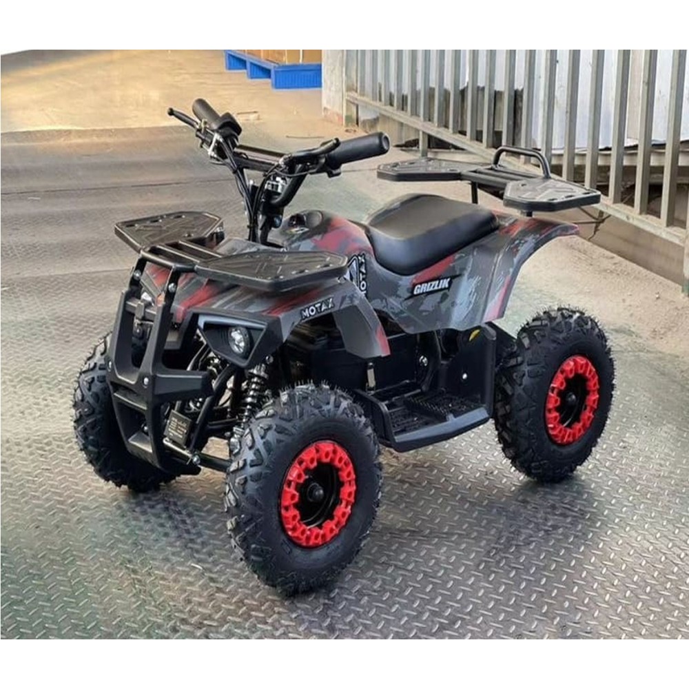 Электроквадроцикл MOTAX Mini Grizlik X-16 E1000 BW