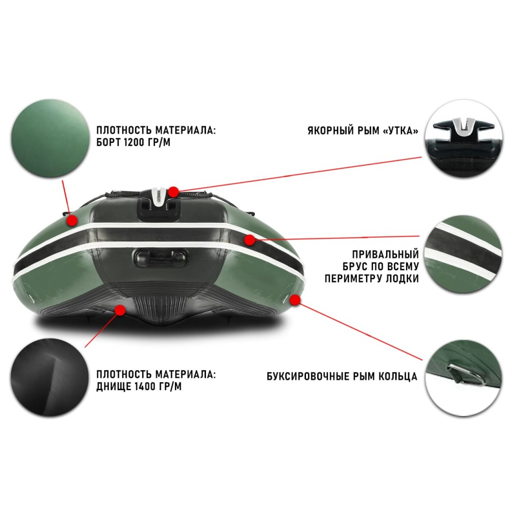 Лодка ПВХ STORMLINE Adventure Standard 430 (2024)