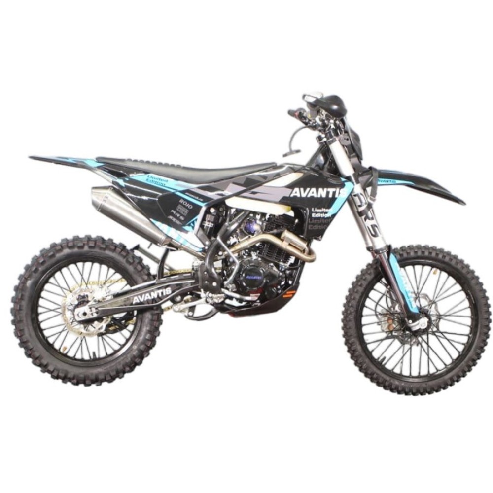 Мотоцикл кроссовый эндуро AVANTIS 250 Carb Exclusive (CB250-F/172FMM Design HS черный) ARS