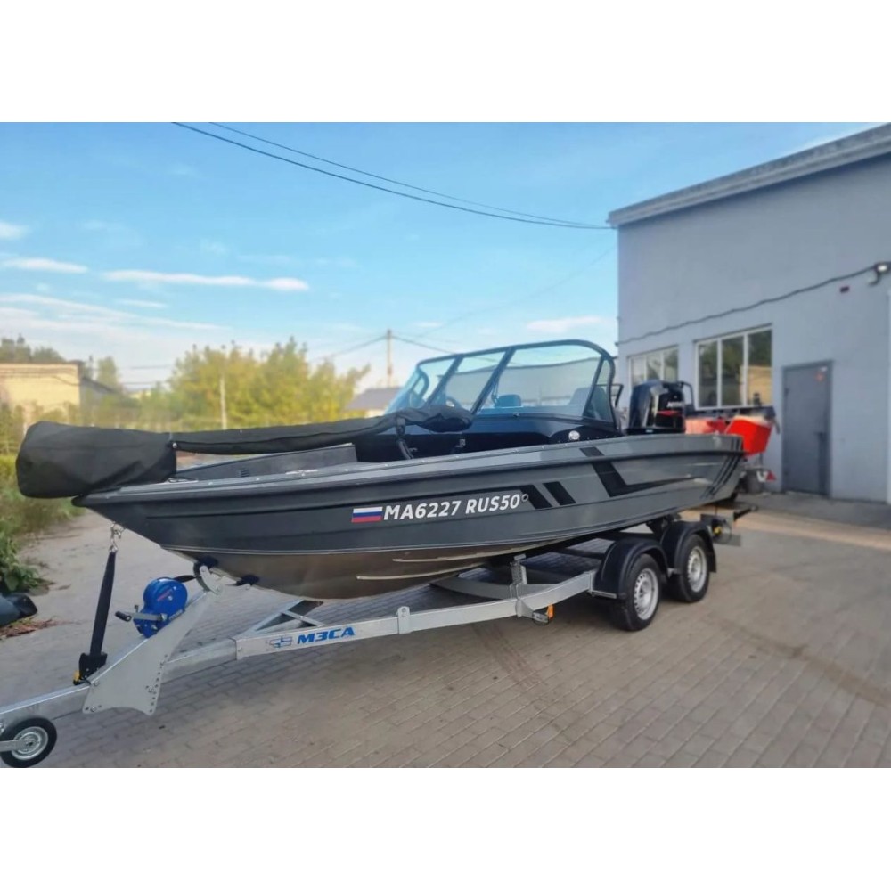 Катер-лодка алюминиевая ФЛ-52 Б/У