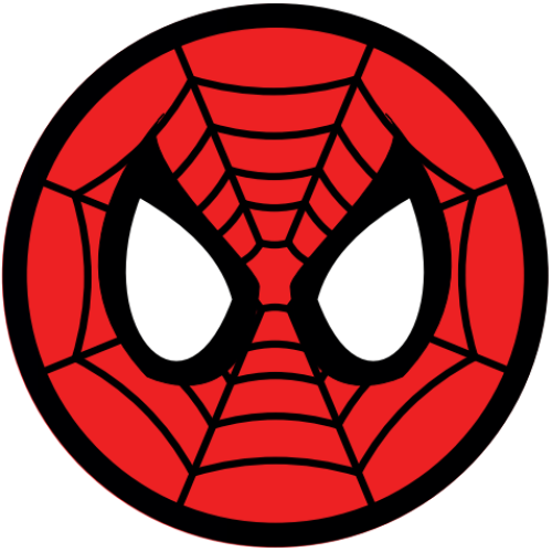 Наклейка для детского электромобиля Спайдер мэн