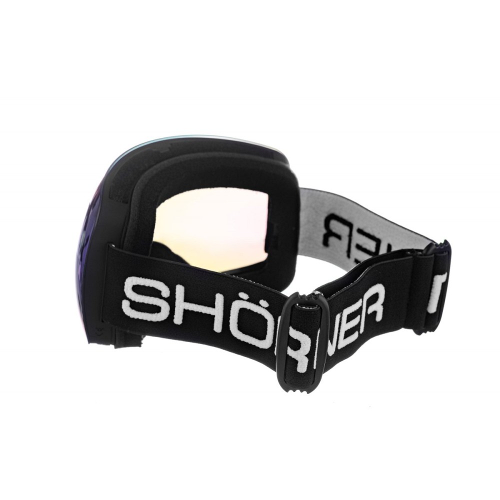 Очки горнолыжные сферические S2, зеленые