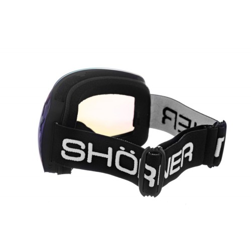 Очки горнолыжные сферические S2, зеленые