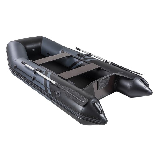 Лодка ПВХ БРОНЯ 280 Графит - чёрный