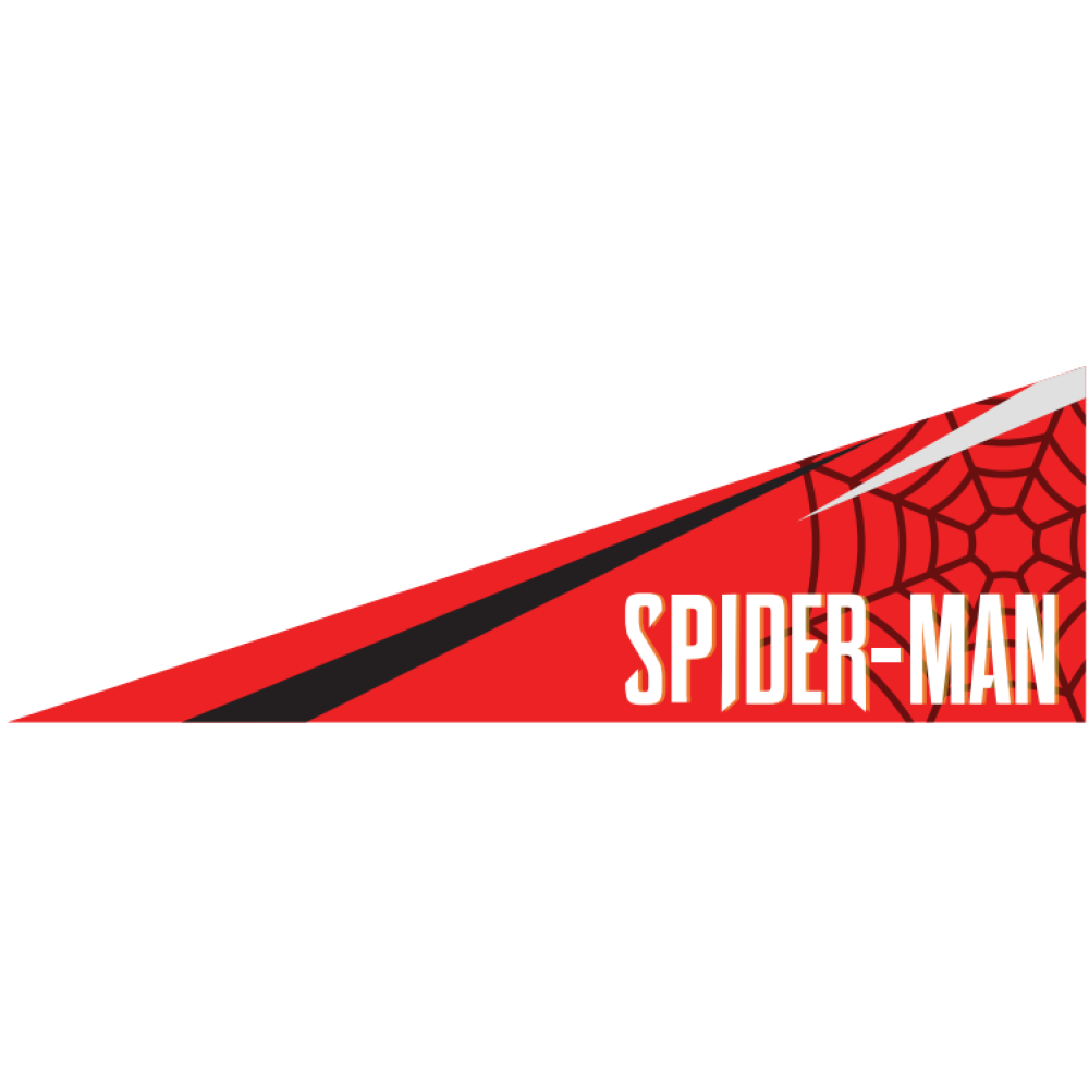 Наклейка для детского электромобиля Спайдер мэн