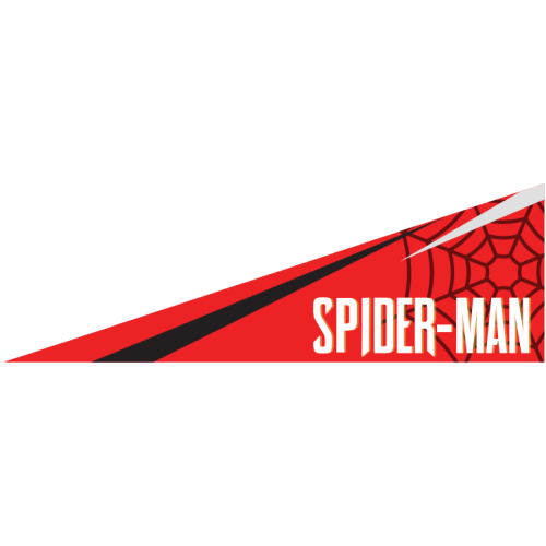 Наклейка для детского электромобиля Спайдер мэн