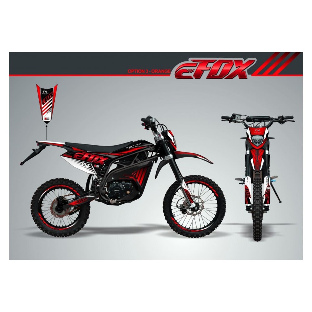 Электромотоцикл ELECTRON eFox (5 кВт)