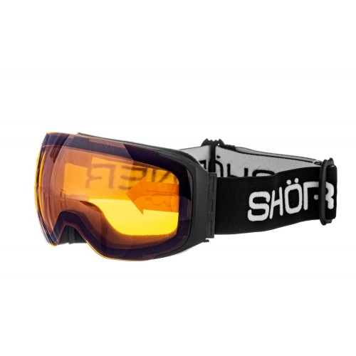 Очки горнолыжные с магнитным креплением S2, оранжевые