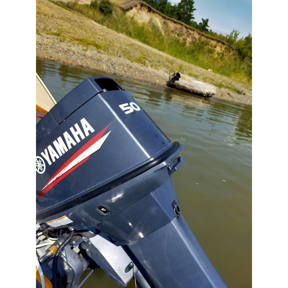 2х-тактный лодочный мотор YAMAHA 50HETOL Б/У