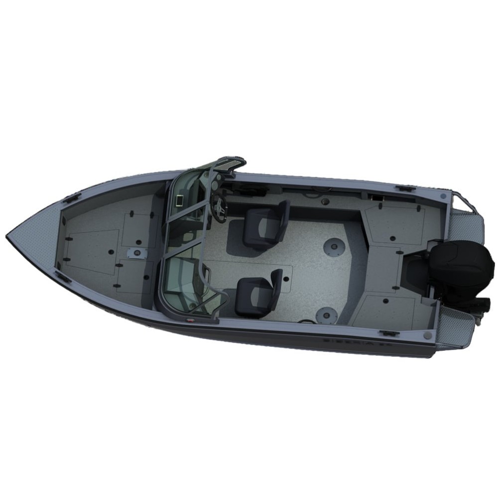 Катер-лодка алюминиевая SIBERIA S4 (one)