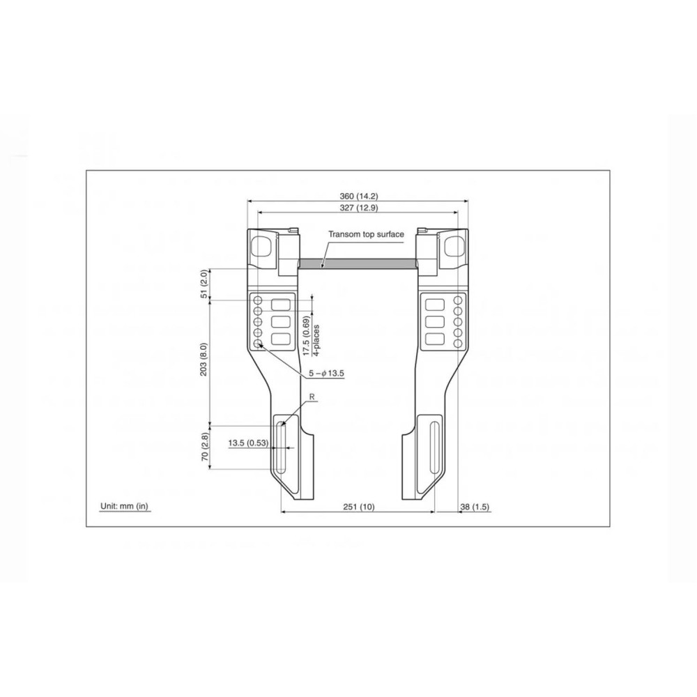4х-тактный лодочный мотор SUZUKI DF80ATL