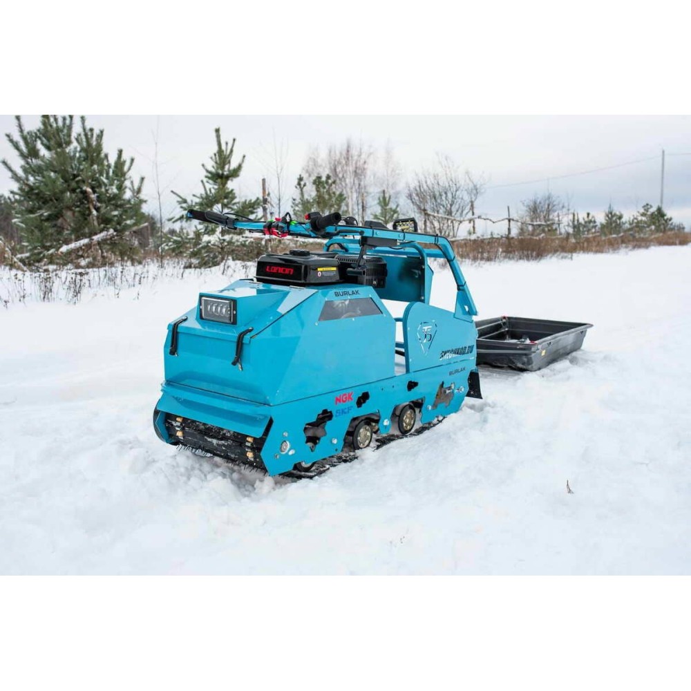 Мотобуксировщик БУРЛАК Таежник 20 л.с