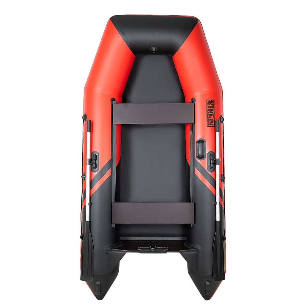 Лодка ПВХ БРОНЯ 280 Красный - чёрный